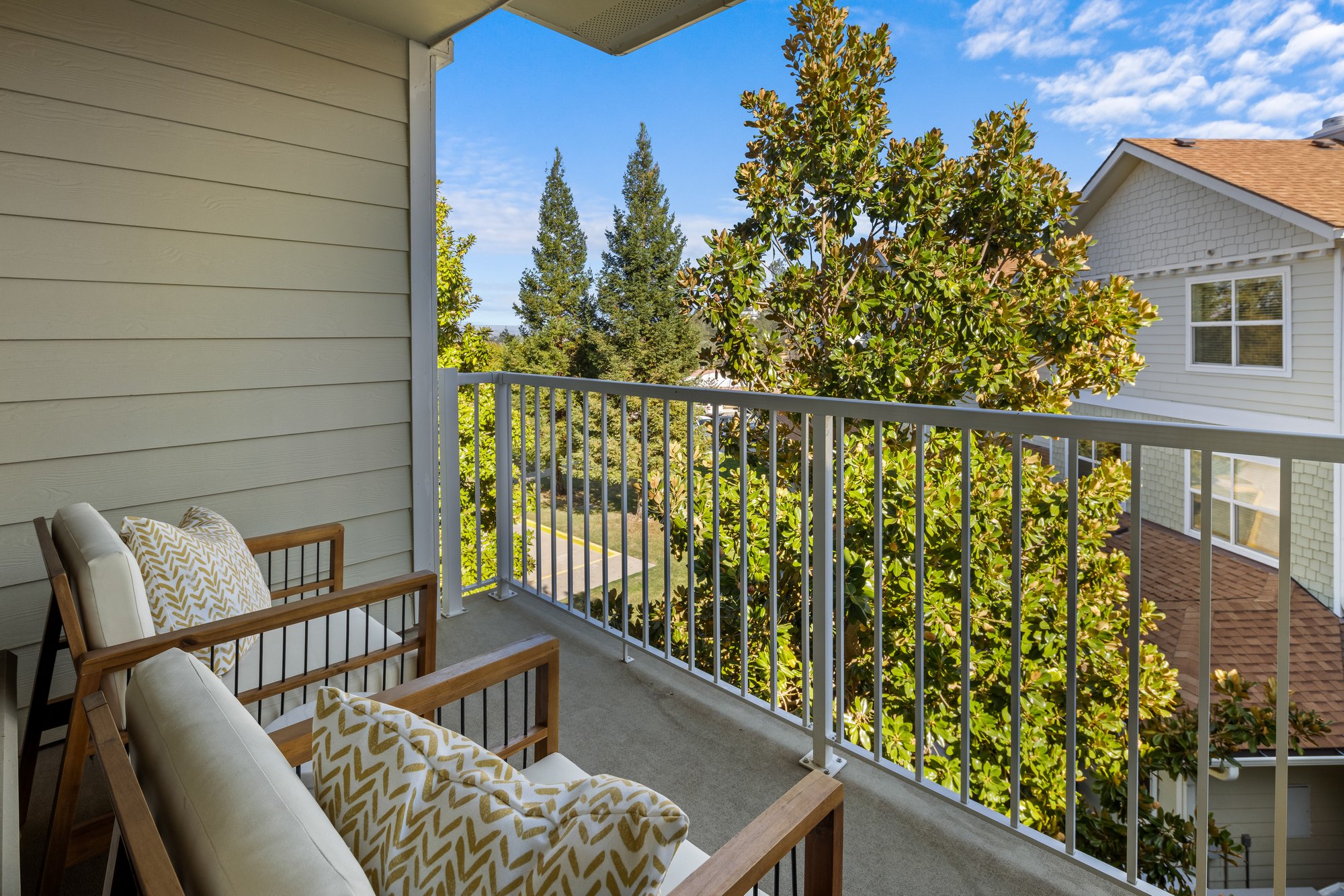 31 - Balcony in our hibiscus Model - One-Bedroom Apartment Home